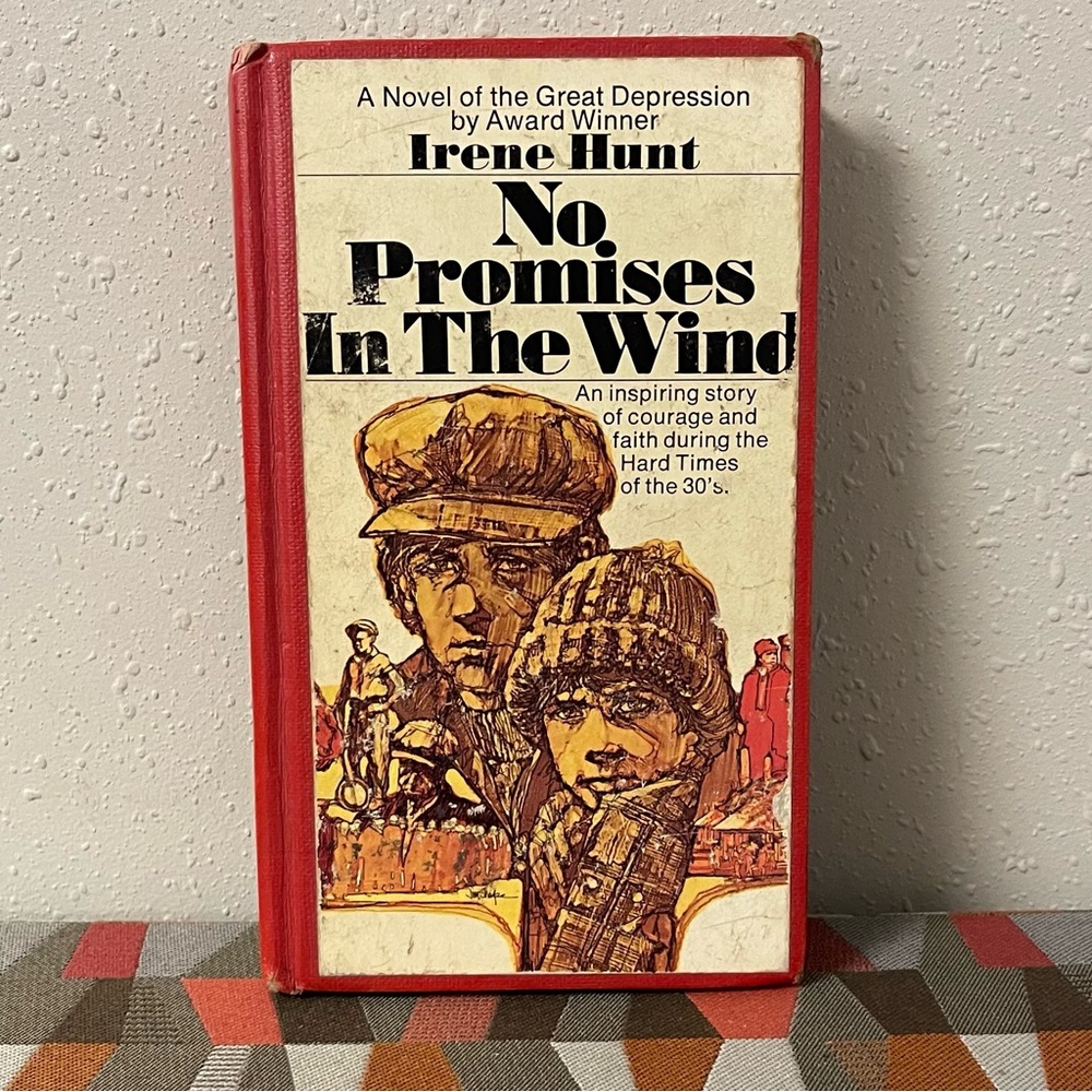 Vintage 1970's "No Promises in the Wind" - Irene Hunt Tempo Books - 7"
